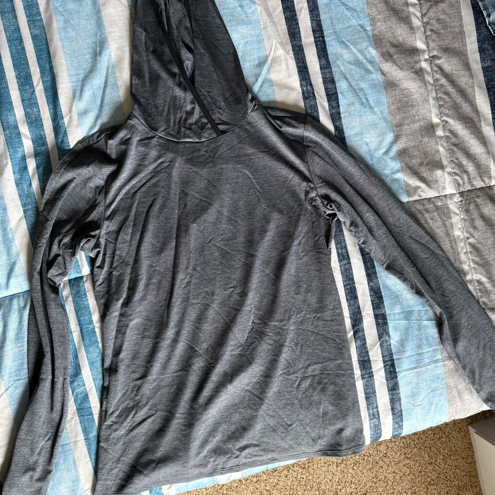 BCG Heather Gray Hooded Top